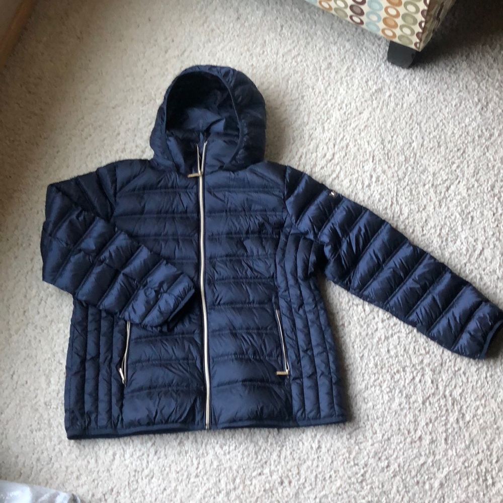 MICHAEL KORS Packable Down Jacket hood XL